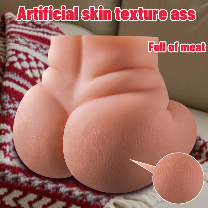 Realistic White Sex Torso – Dual-Entry Male Masturbato - 50 Shades of Toys