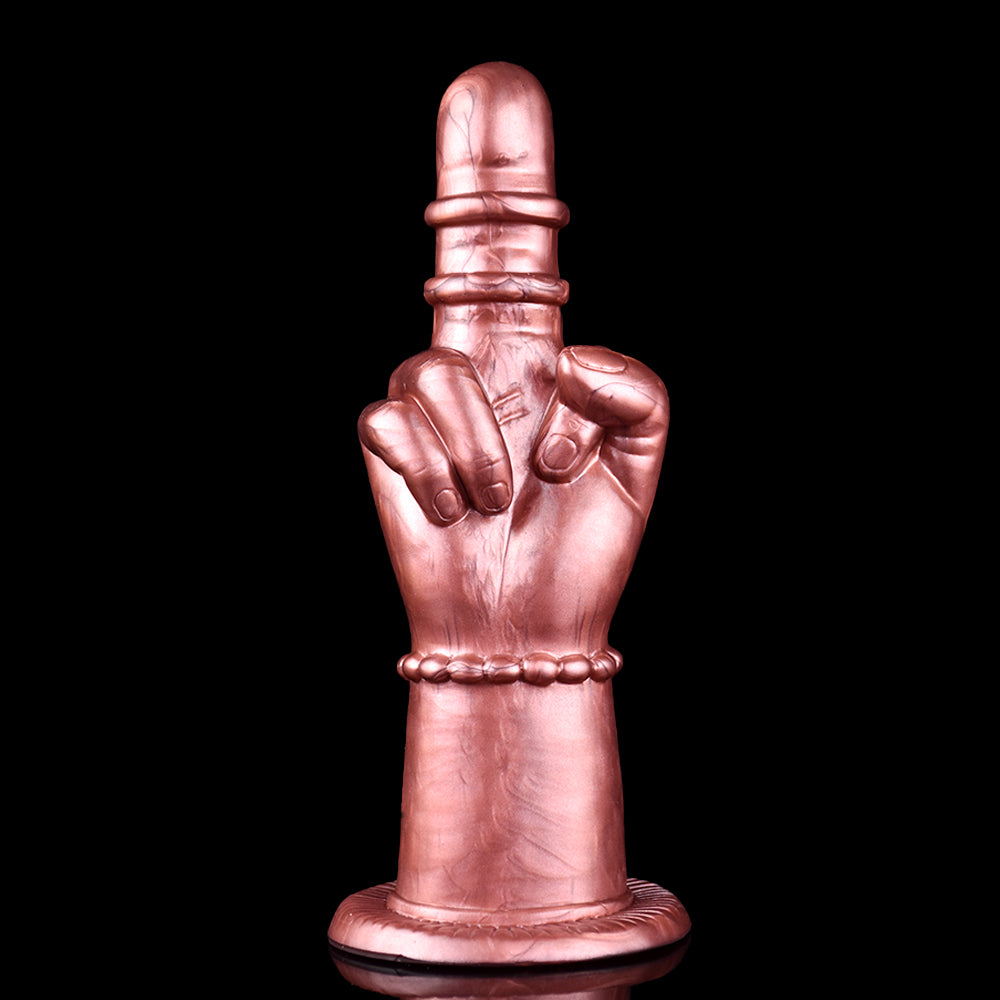 Simulated Palm Plug – Soft Suction Cup Anal Expander & Masturbator - 50 Shades of Toys