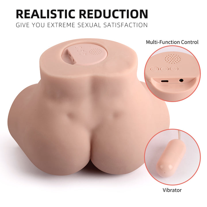 10-Speed Sucking and Vibrating Automatic Male Masturbator – Realistic 3D Vagina and Ass Dual Channel, Powerful Motor, 4 Language Modes, Premium 8.8 lb Sex Toy for Men