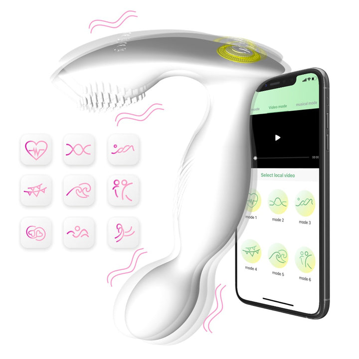 Male Prostate Massager – Vibrating Anal Plug & Perineum Stimulator - 50 Shades of Toys