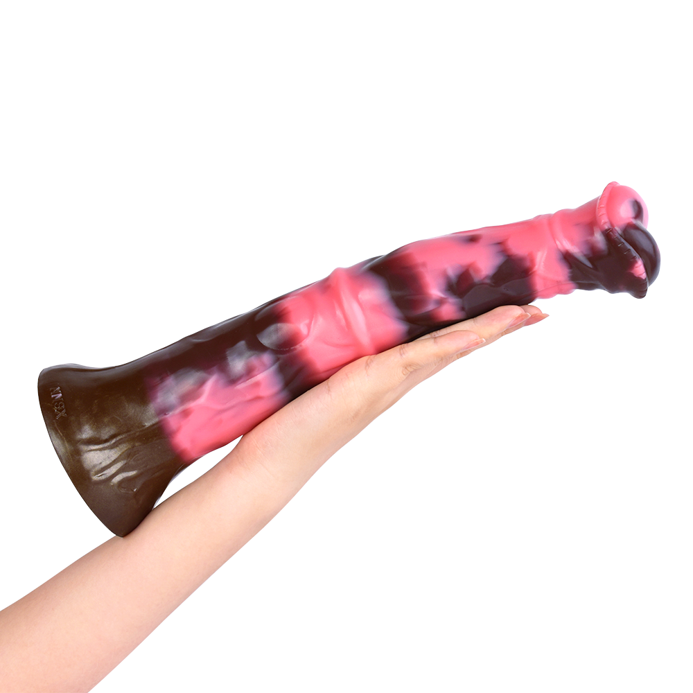 NYOTA Horse Dildo – XL Silicone Anal Plug with Suction Cup - 50 Shades of Toys