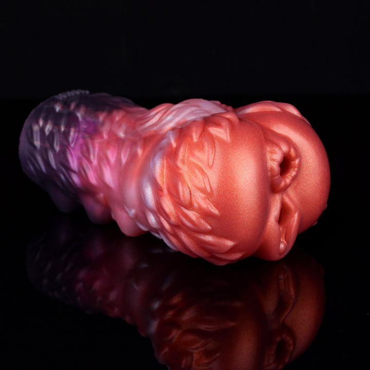 Double Hole Animal Fantasy Masturbator – Silicone Pocket Pussy - 50 Shades of Toys
