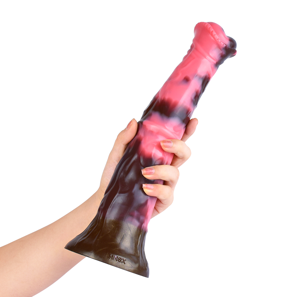 NYOTA Horse Dildo – XL Silicone Anal Plug with Suction Cup - 50 Shades of Toys