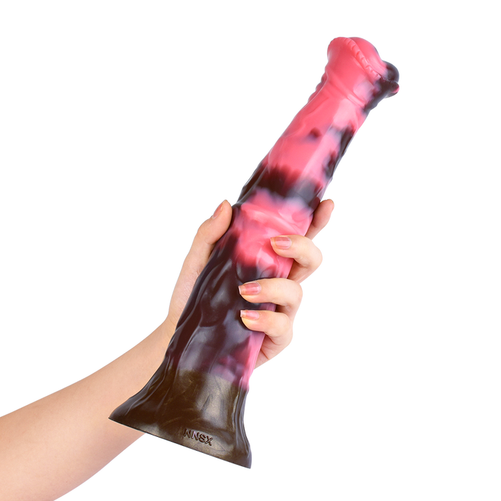 NYOTA Horse Dildo – XL Silicone Anal Plug with Suction Cup - 50 Shades of Toys