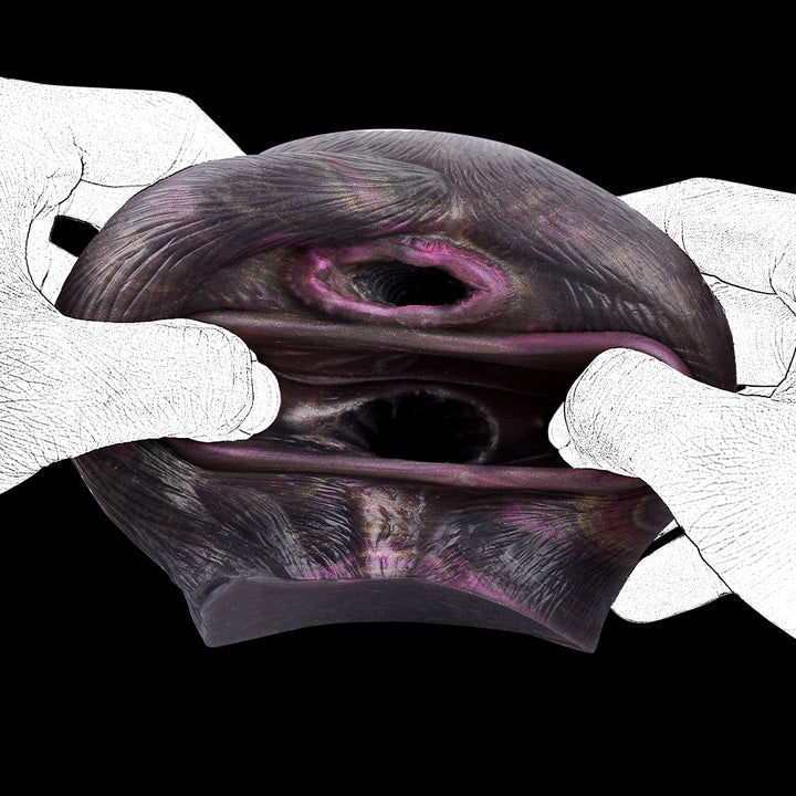 Fantasy Pig Vagina Male Masturbator with Built-in Vibrator – Realistic Animal-Inspired Silicone Pocket Pussy Stroker for Men
