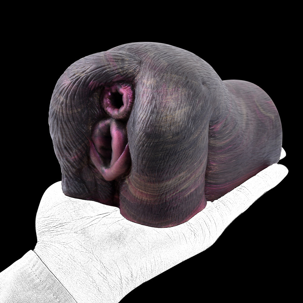 Fantasy Monster Silicone Masturbator – Fetish Pussy Stroker Sex Toy for Men, Vaginal and Anal Stimulation - 50 Shades of Toys