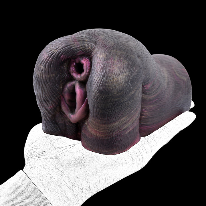 Fantasy Monster Silicone Masturbator – Fetish Pussy Stroker Sex Toy for Men, Vaginal and Anal Stimulation - 50 Shades of Toys