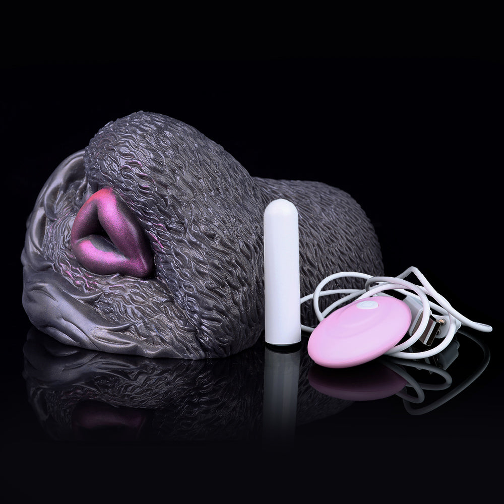 Fantasy Dog Pussy Stroker – Silicone Pocket Masturbator for Men - 50 Shades of Toys