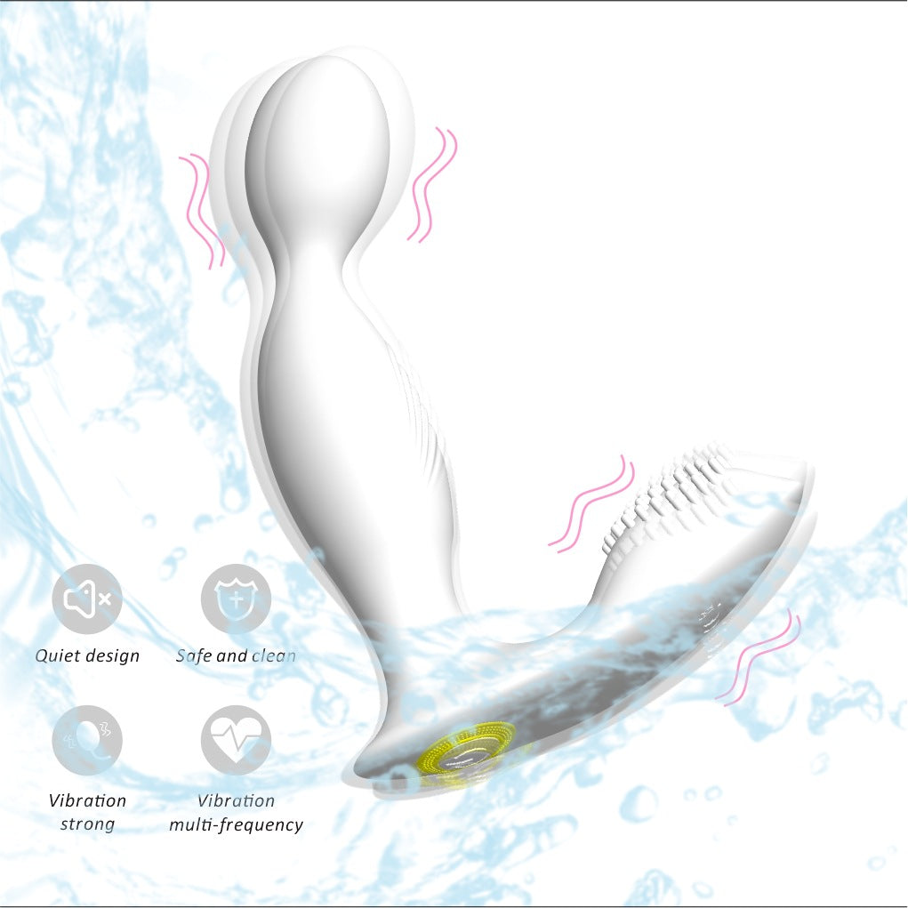 Male Prostate Massager – Vibrating Anal Plug & Perineum Stimulator - 50 Shades of Toys