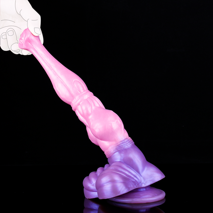 Silicone Horse Anal Plug with Suction Cup, Adult Sex Toy - 50 Shades of Toys