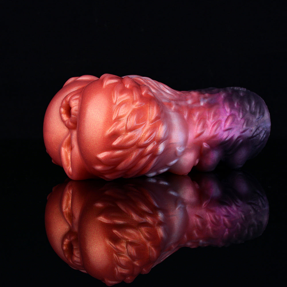 Double Hole Animal Fantasy Masturbator – Silicone Pocket Pussy - 50 Shades of Toys