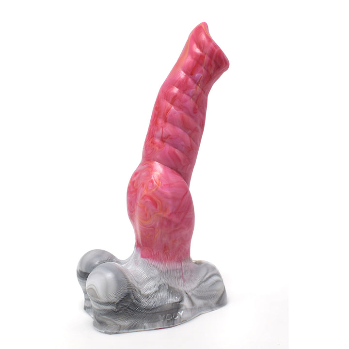 10-Mode  Fantasy Realistic Vibrating Squirt Dildo with Wireless Remote and Suction Cup - 50 Shades of Toys