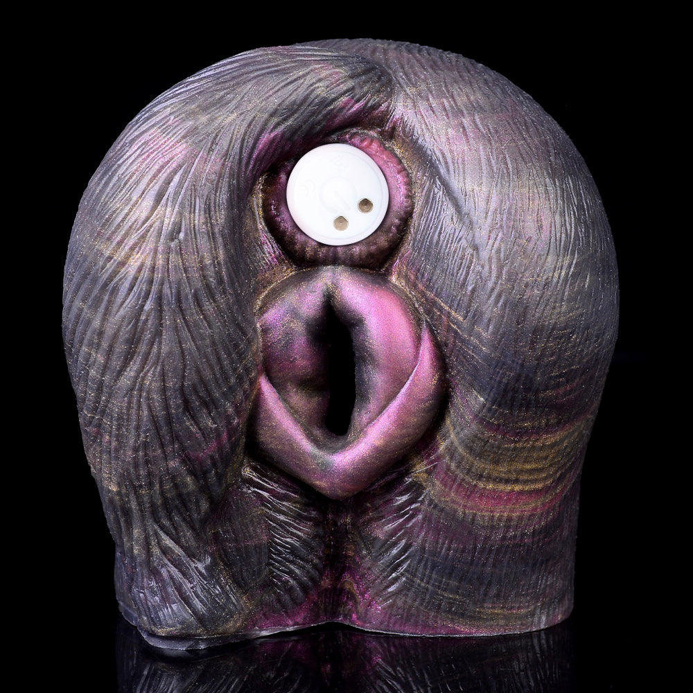Fantasy Pig Vagina Male Masturbator with Built-in Vibrator – Realistic Animal-Inspired Silicone Pocket Pussy Stroker for Men
