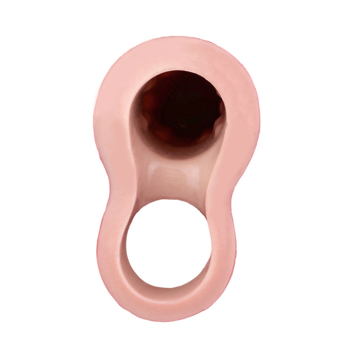 Silicone Realistic Hollow Dildo Sheat,Penis Enlargement Extender for Men - 50 Shades of Toys