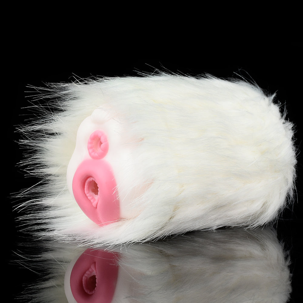 Fantasy Double Male Masturbator – Realistic Textured Mouth and Vagina with Suction - 50 Shades of Toys
