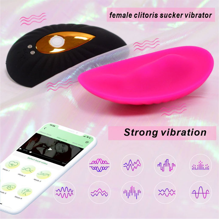 Wearable Clitoral Vibrator with Remote & App Control – 18+ - 50 Shades of Toys