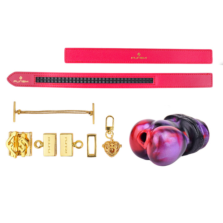 Silicone Breathable Mouth Gag, Adjustable BDSM Toy - 50 Shades of Toys
