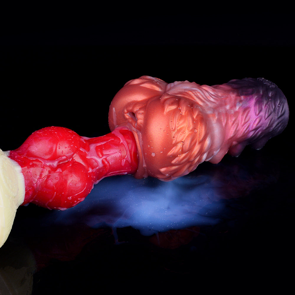 Double Hole Animal Fantasy Masturbator – Silicone Pocket Pussy - 50 Shades of Toys