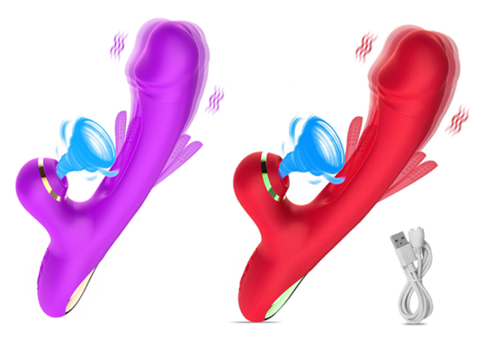 BESTCO 18+ Sucking Vibrator for Women – G-Spot & Clitoral Stimulator - 50 Shades of Toys