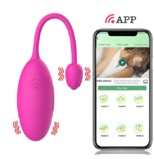 App-Controlled Vibrator Egg – Clitoral & G-Spot Stimulator - 50 Shades of Toys