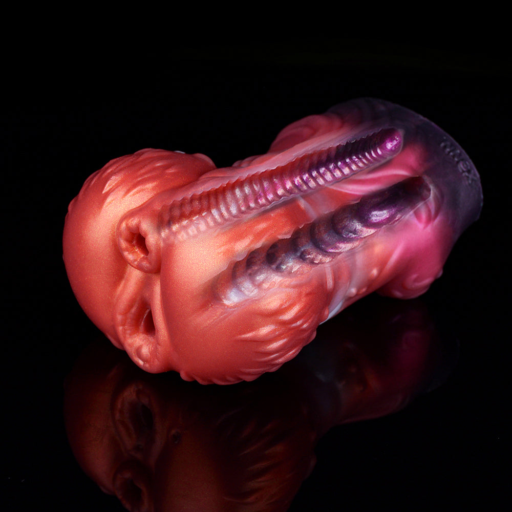 Fantasy Dual Channel Horse Vagina Masturbator – Silicone Pocket Sex Toy - 50 Shades of Toys