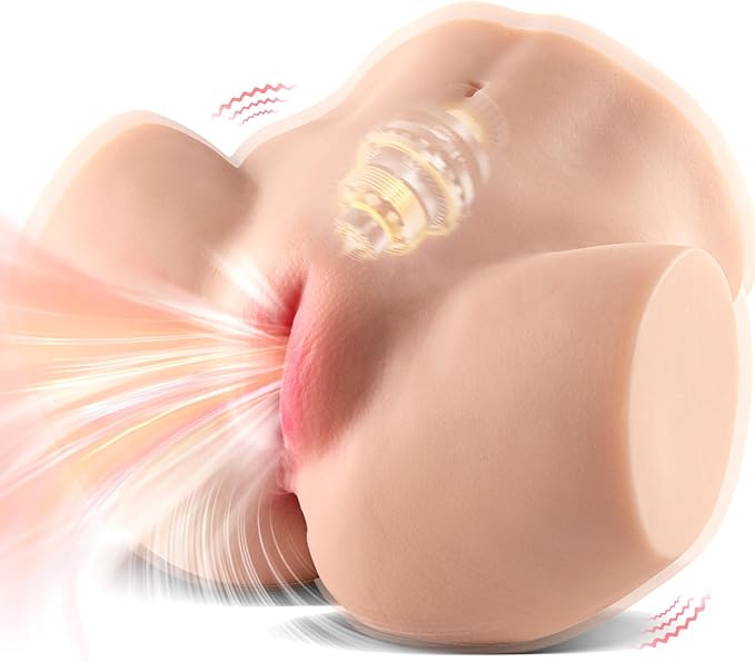 10-Speed Sucking and Vibrating Automatic Male Masturbator – Realistic 3D Vagina and Ass Dual Channel, Powerful Motor, 4 Language Modes, Premium 8.8 lb Sex Toy for Men