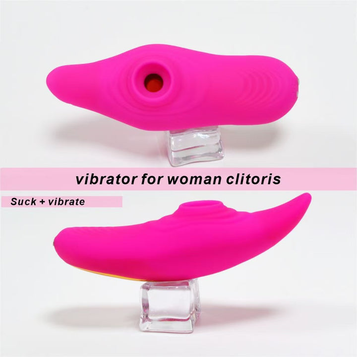 Wearable Sucking Vibrator with App Control – Clit & G-Spot Stimulator - 50 Shades of Toys
