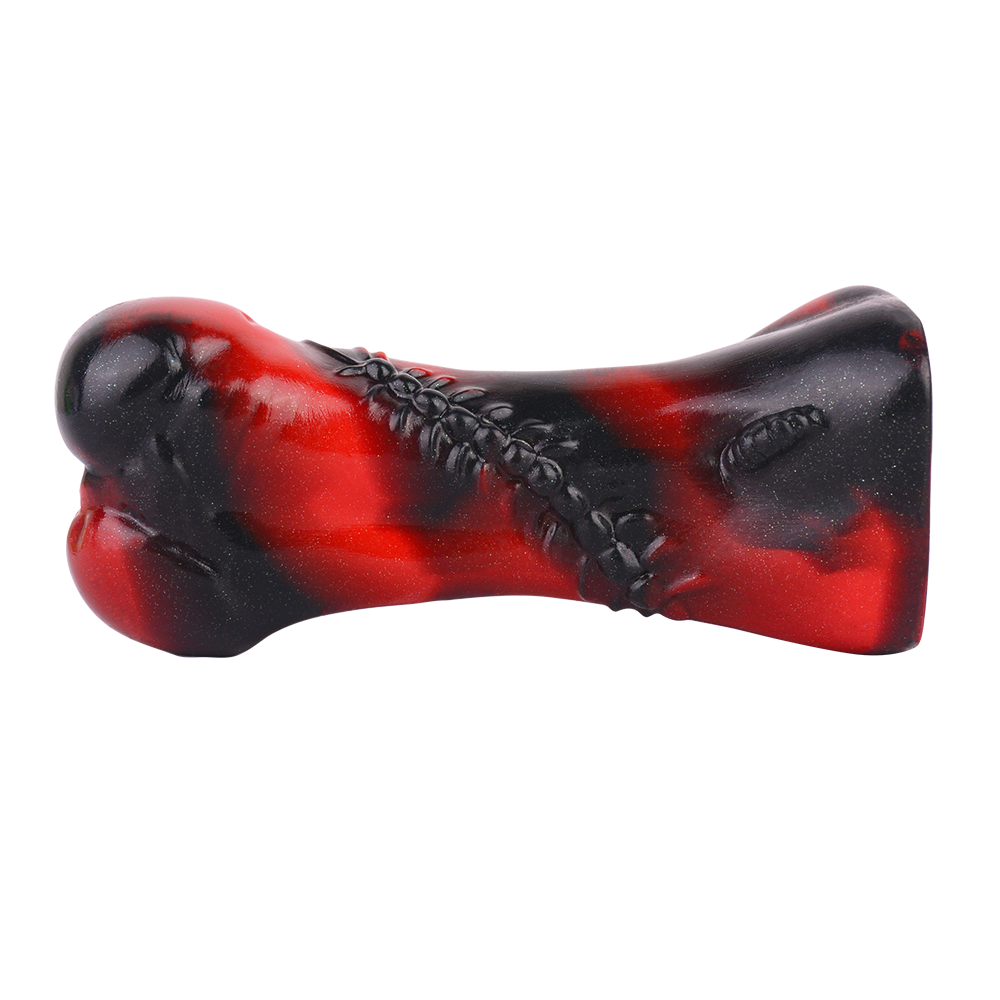 Silicone Dog Bone Mouth Gag, Adjustable BDSM Toy - 50 Shades of Toys