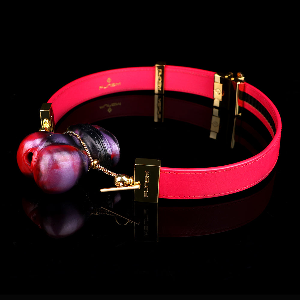Silicone Breathable Mouth Gag, Adjustable BDSM Toy - 50 Shades of Toys