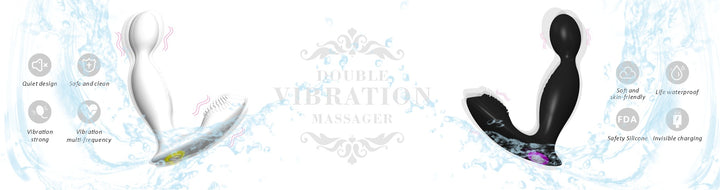 Male Prostate Massager – Vibrating Anal Plug & Perineum Stimulator - 50 Shades of Toys