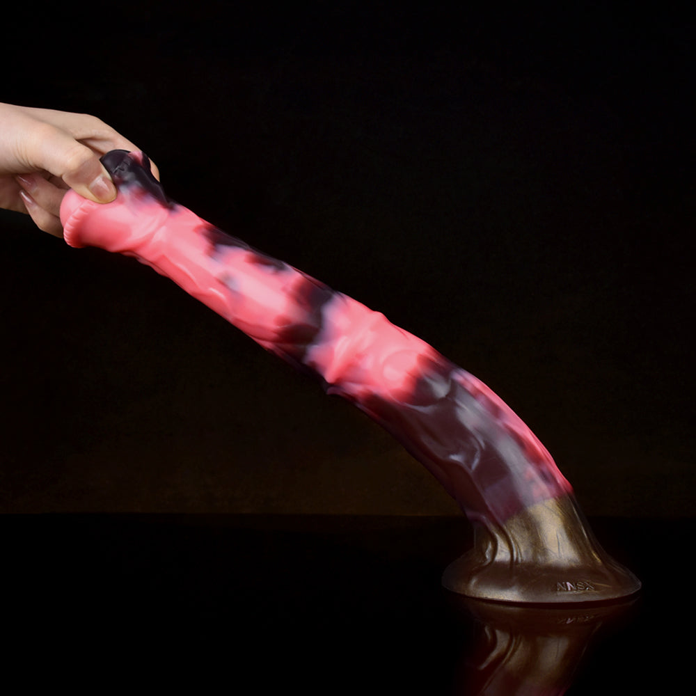 NYOTA Horse Dildo – XL Silicone Anal Plug with Suction Cup - 50 Shades of Toys