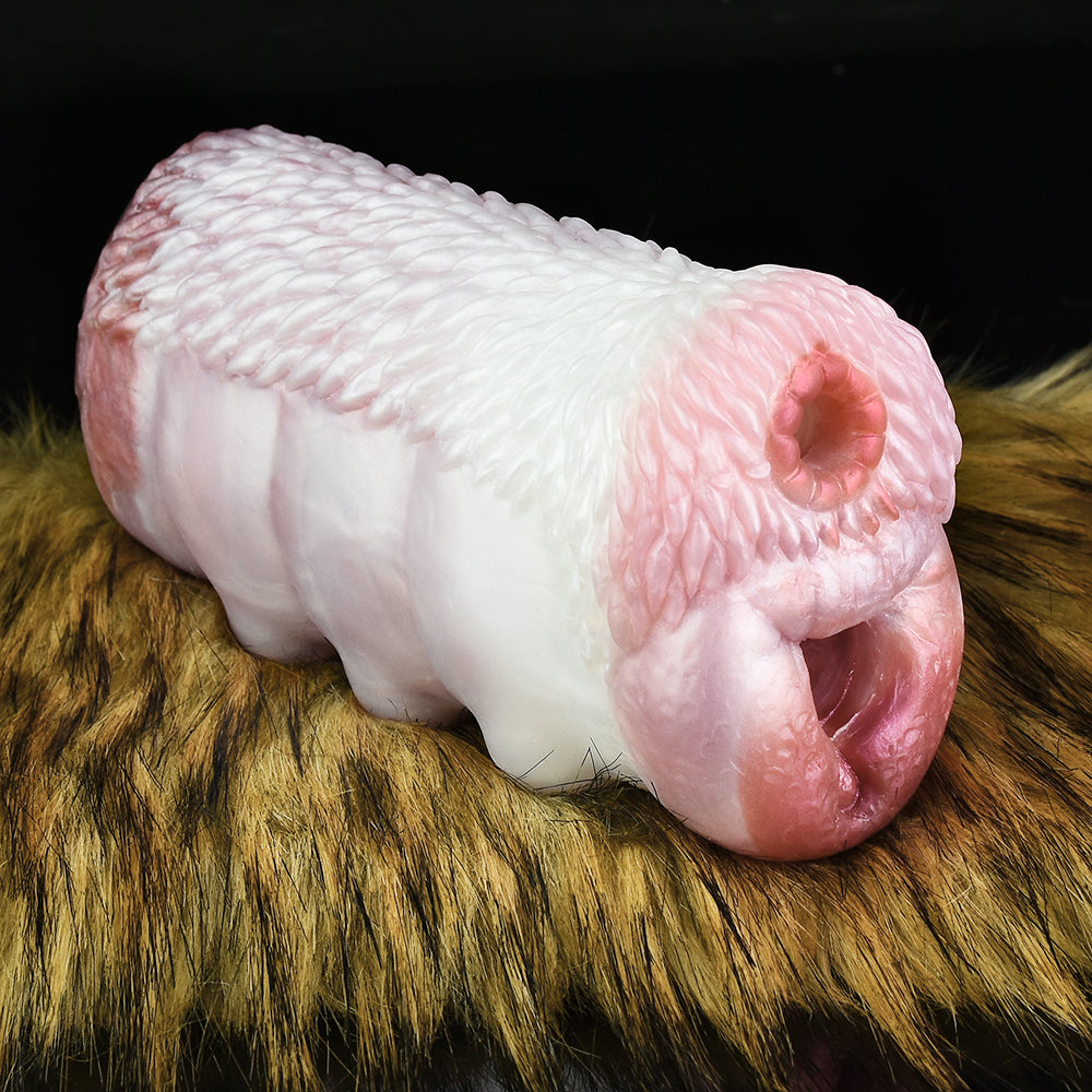 Fantasy Animal Skin Soft Silicone Masturbator – Realistic Plush Pussy for Men - 50 Shades of Toys