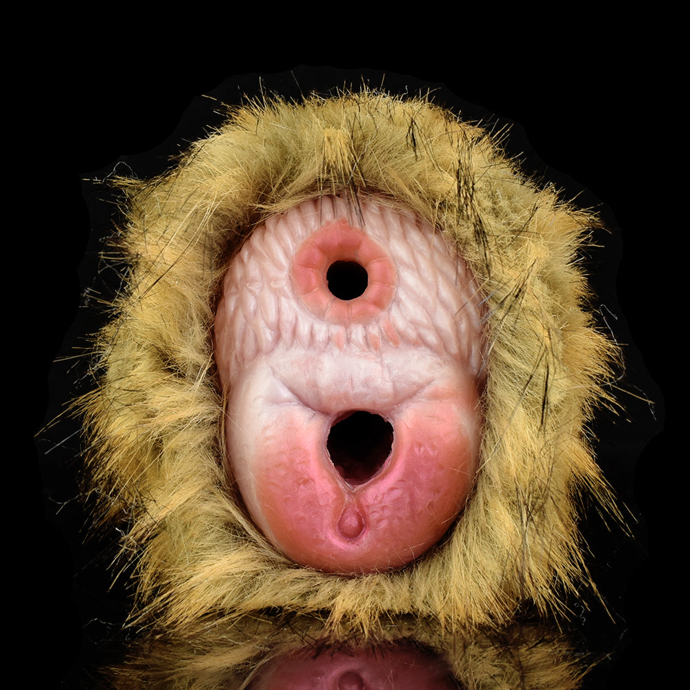 Fantasy Animal Skin Soft Silicone Masturbator – Realistic Plush Pussy for Men - 50 Shades of Toys