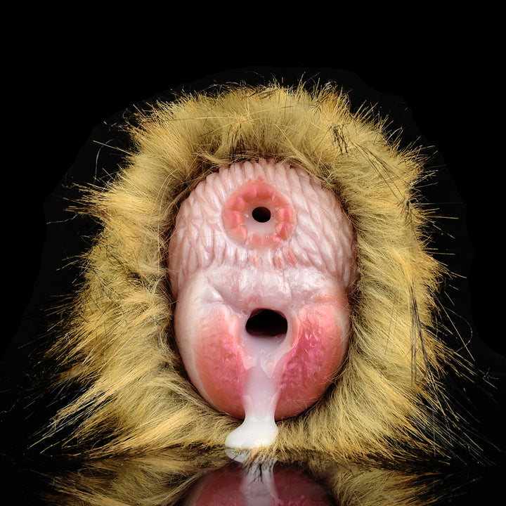 Fantasy Animal Skin Soft Silicone Masturbator – Realistic Plush Pussy for Men - 50 Shades of Toys