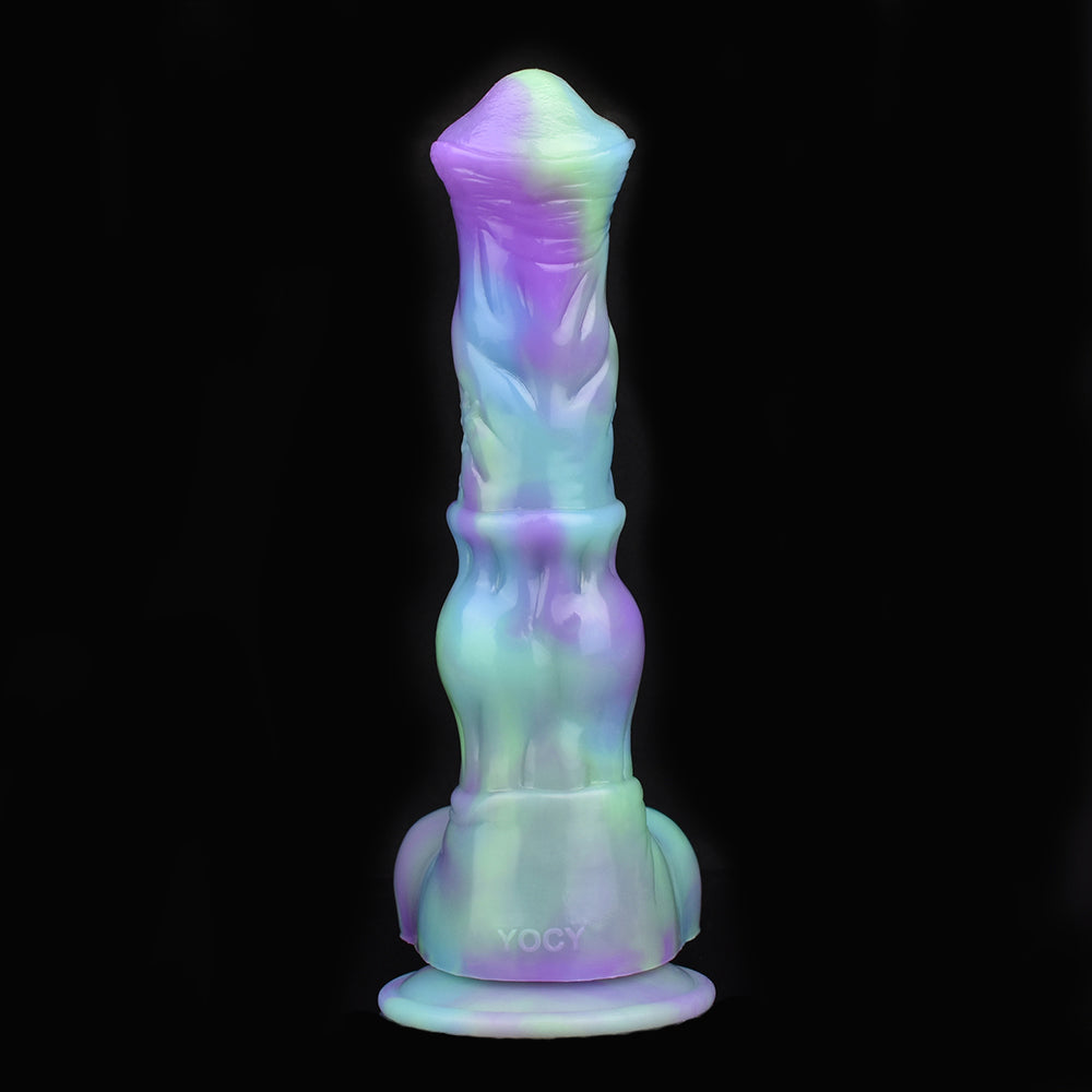 Rainbow Horse  Fantasy Dildo – Silicone Suction Cup Anal & Vaginal Plug for Women - 50 Shades of Toys