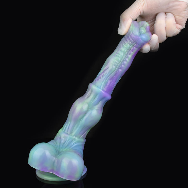 Rainbow Horse  Fantasy Dildo – Silicone Suction Cup Anal & Vaginal Plug for Women - 50 Shades of Toys