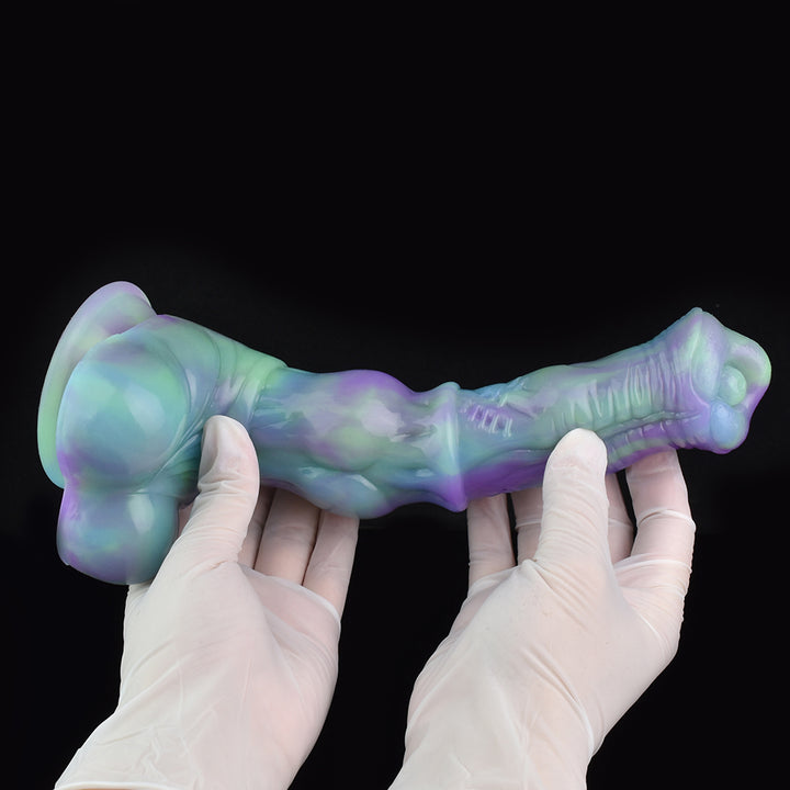 Rainbow Horse  Fantasy Dildo – Silicone Suction Cup Anal & Vaginal Plug for Women - 50 Shades of Toys