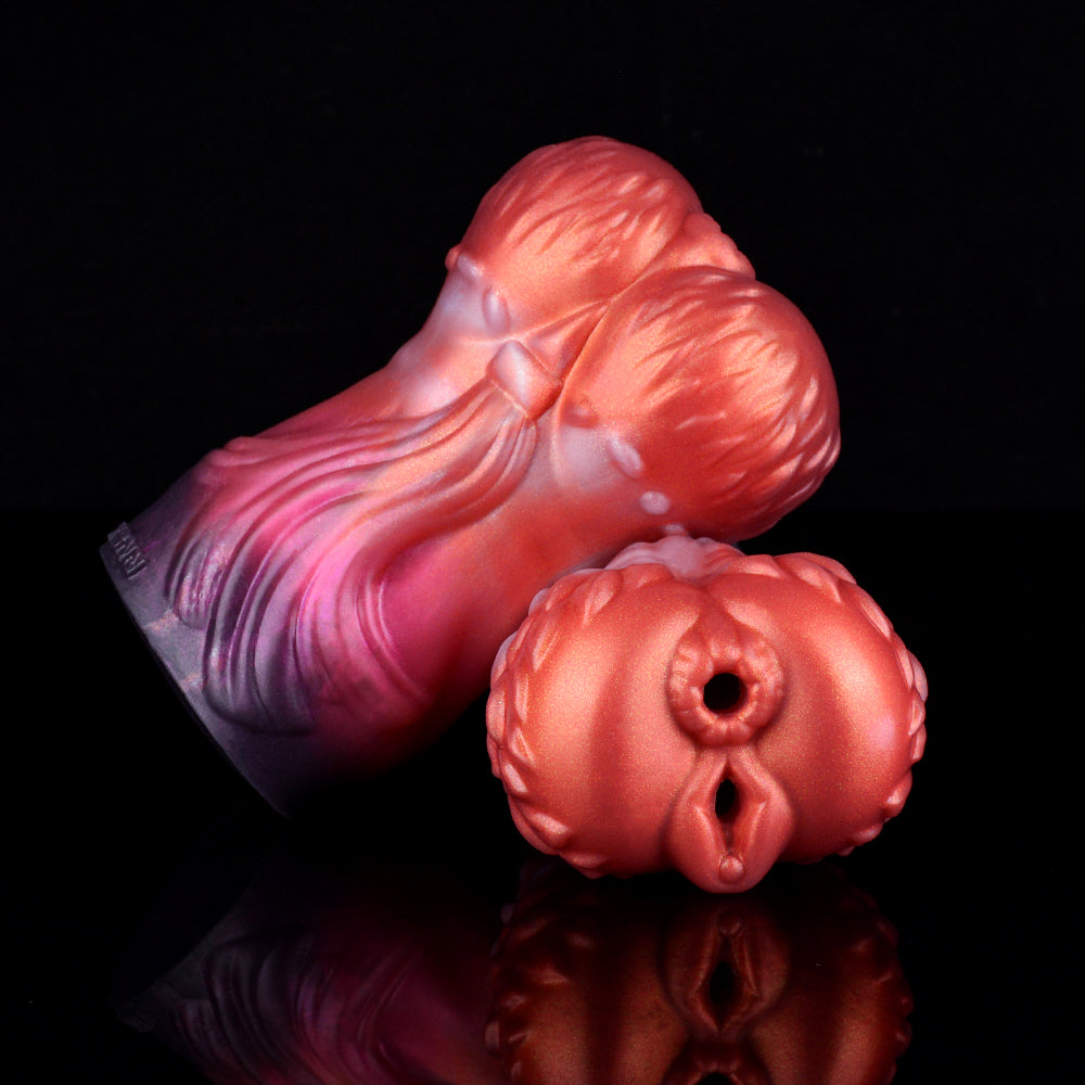 Fantasy Dual Channel Horse Vagina Masturbator – Silicone Pocket Sex Toy - 50 Shades of Toys