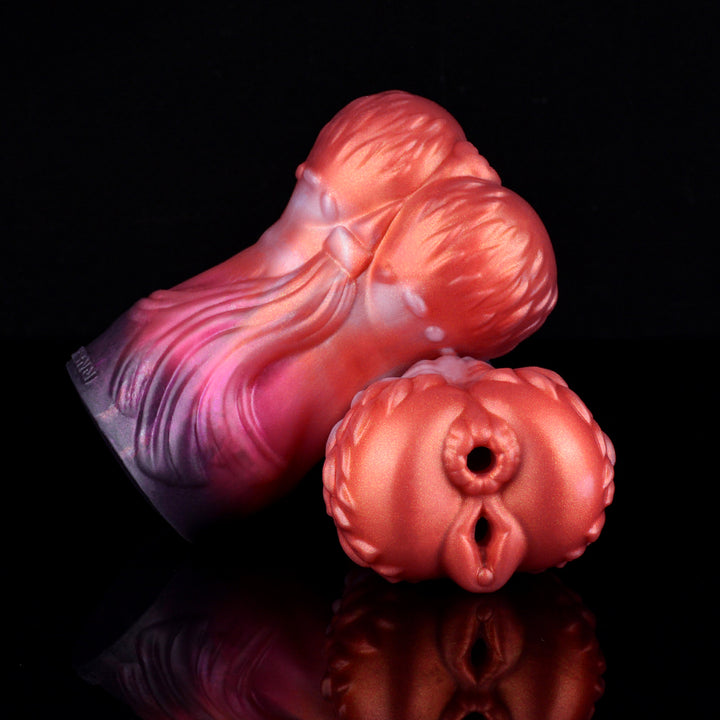 Fantasy Dual Channel Horse Vagina Masturbator – Silicone Pocket Sex Toy - 50 Shades of Toys