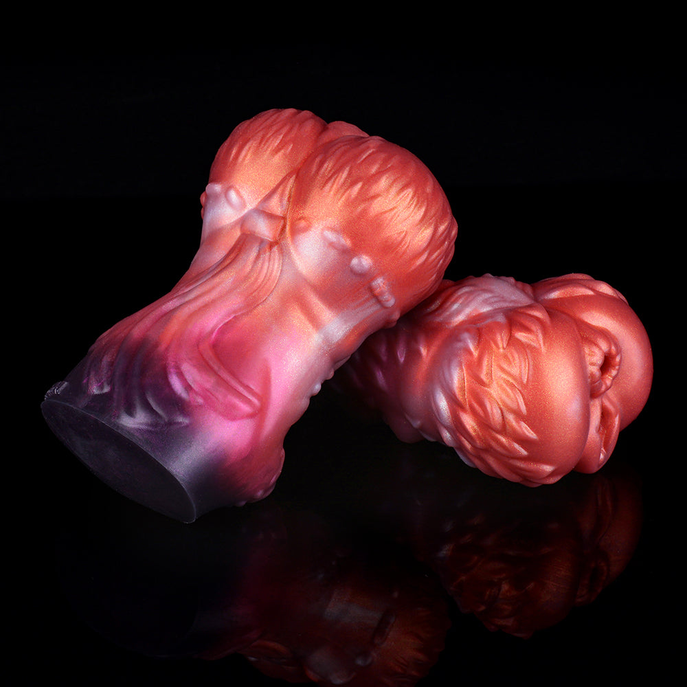 Fantasy Dual Channel Horse Vagina Masturbator – Silicone Pocket Sex Toy - 50 Shades of Toys