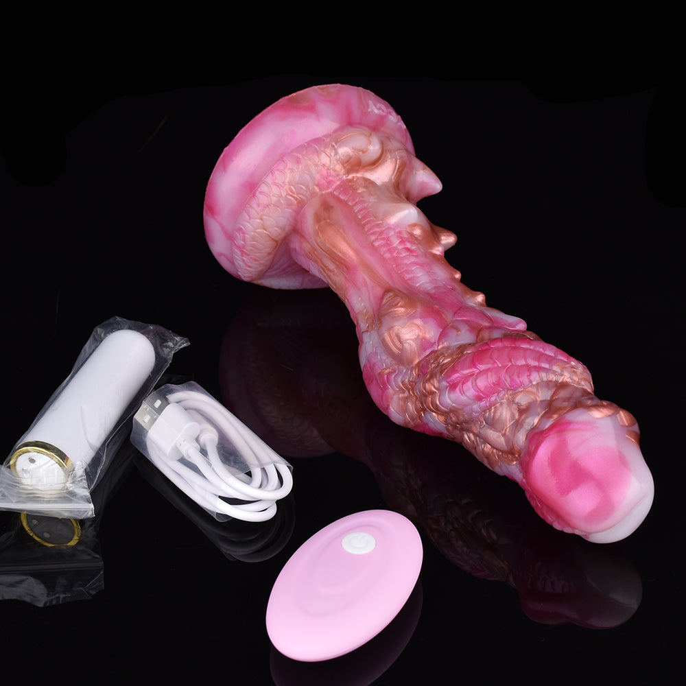 Monster Wolf Knot Dildo – Realistic Silicone G-Spot Stimulator - 50 Shades of Toys
