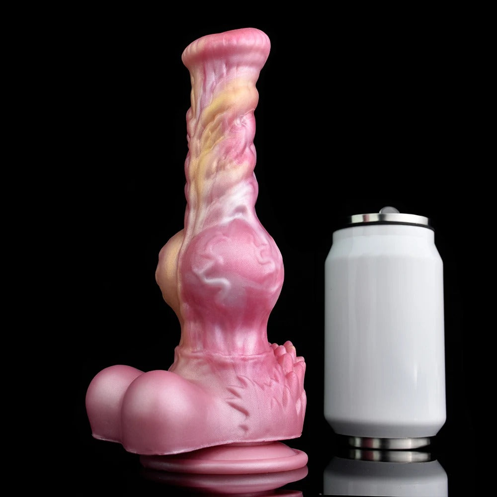 8.2" Thrusting Dragon Dildo – 10-Mode Vibrating Anal Toy - 50 Shades of Toys