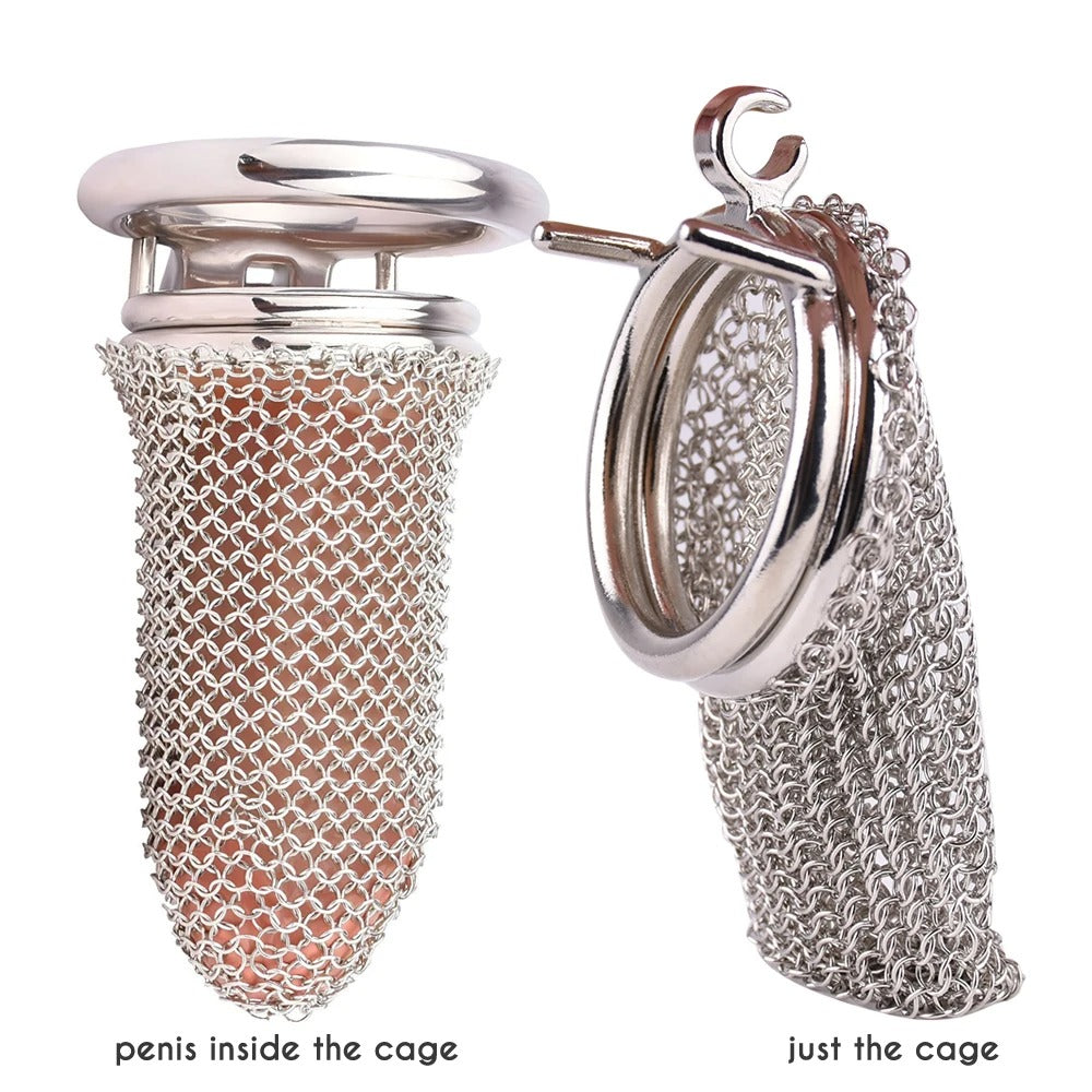 Anti-Removal Chastity Cage, Male Cock Lock - 50 Shades of Toys